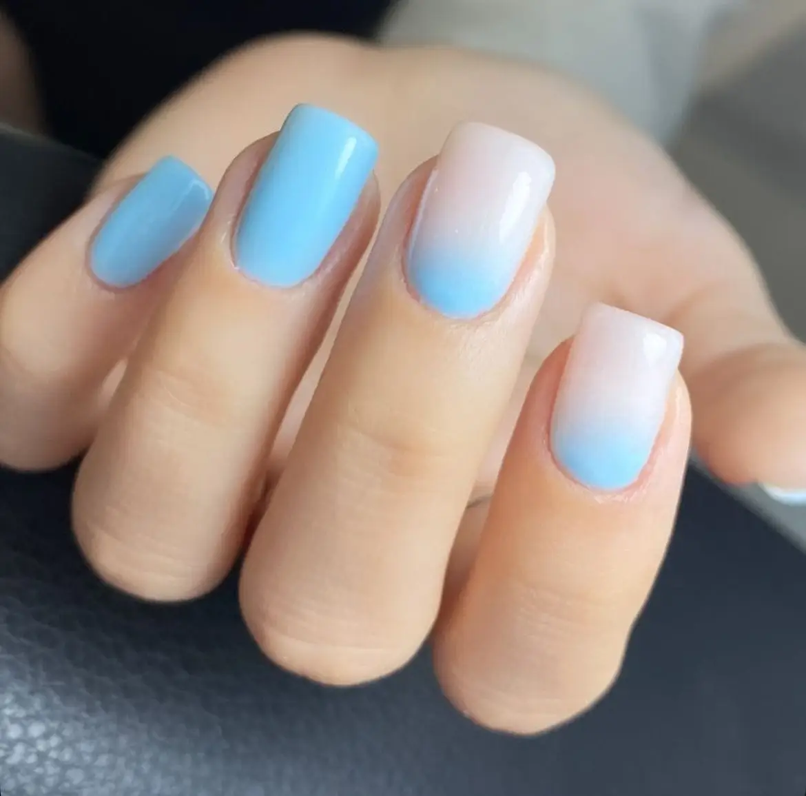 Dettaglio di un lavoro di nail art realizzato in studio