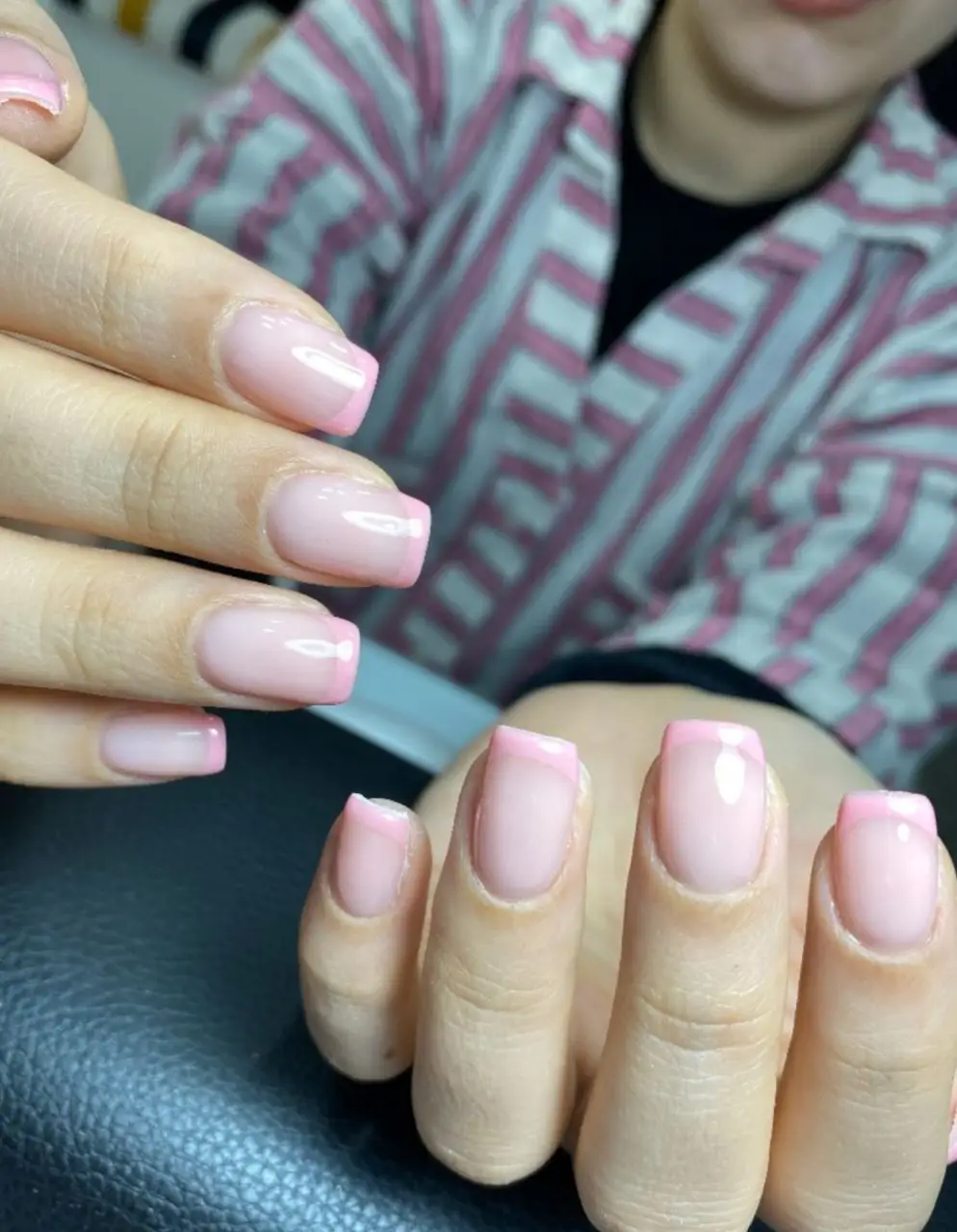 Un ritocco Poly Gel realizzato in studio